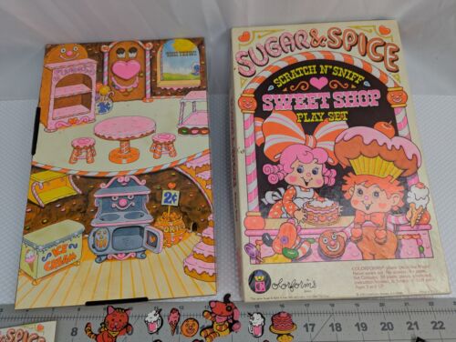 Colorforms Sugar Spice Scratch n Sniff Playset 1981 - Picture 2 of 8