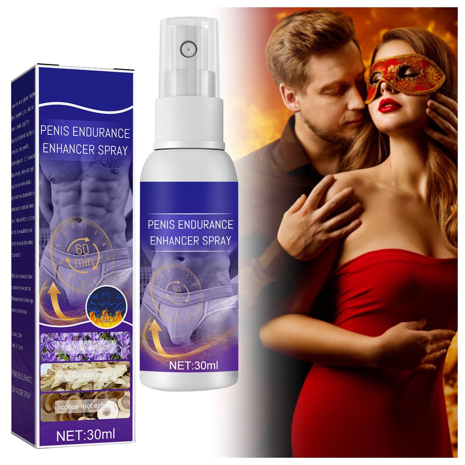 Men’s Delay Enhancement Spray Adult Couple Sex Products Enhance Nourishing Long Men’s Delay Enhancement Spray Adult Couple Sex Products Enhance Nourishing Long