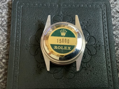 Authentic Rolex 1982 Ref 15000 DateJust SS case, case back and bezel For 34MM - Picture 2 of 10