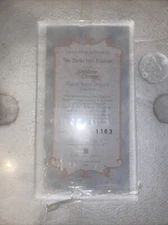 NIB Rare The Enchanted Fountain From Rainbow Dreams By The Hamilton Collection 