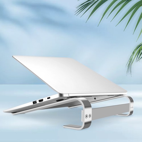 Desk Laptop Stand Aluminum Alloy Laptop Riser Computer Stand for MacBook/Dell/HP - Picture 4 of 11
