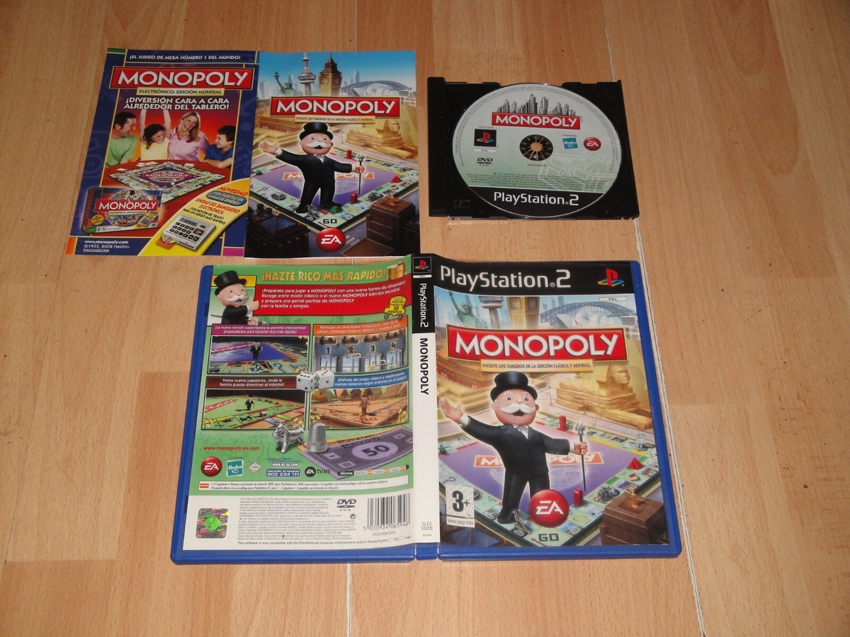 MONOPOLY INCLUYE LOS TABLEROS DE LA EDICION CLASICA Y MUNDIAL PS2