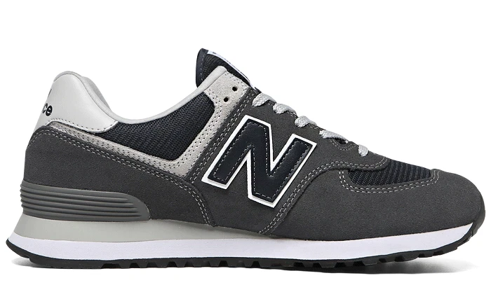 New Balance 574 Low Top Gray Men s Sneakers ML574EI2 eBay