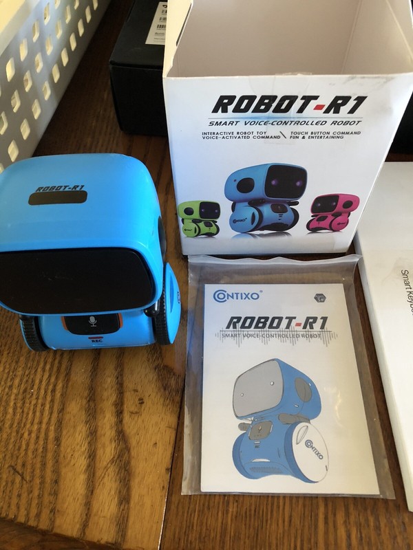 Contixo R1 Robot Voice Controlled Educational Talking Speech Singing Dancing Toy