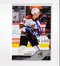 LAURENT DAUPHIN autographed SIGNED '22/23 Upper Deck AHL card TUCSON ROADRUNNERS