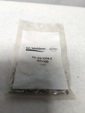 GC/WALDOM MOLEX,02-09-1104-C,CRIMP CONNECTOR PINS FEMALE BAG OF 100 PCS NOS