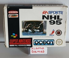 Thumbnail of ebay&reg; auction 393460016081 | Nintendo SNES Spiel - NHL 95 mit OVP+Anleitung   C2927