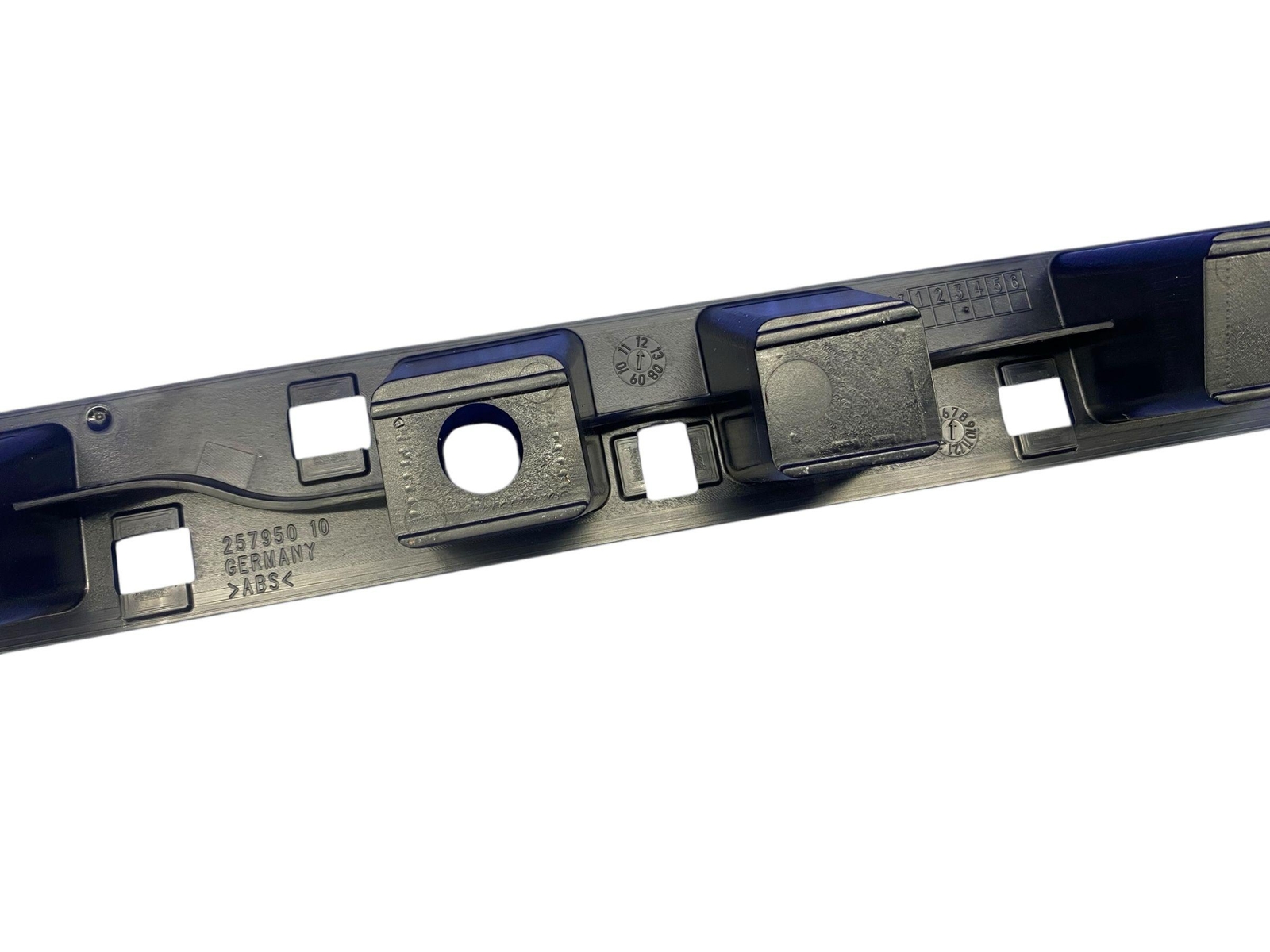 2009-2014 ROLLS ROYCE GHOST REAR LEFT RIGHT DOOR SILL BRACKET COVER SET BLACK