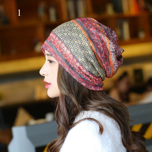 Womens Pile Pile Cap Breathable Turban Chemotherapy Confinement Cap Outdoor Cap` - Picture 15 of 50