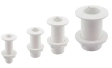 Nuova Rade thru-hull / through hull / bulkhead threaded fitting with flange