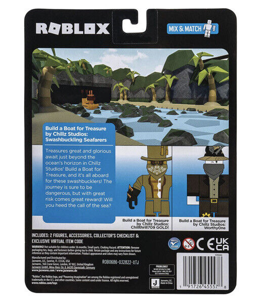 Compre Roblox - 2 Figuras de 7cm - Swashbuckling Seafarers aqui na Sunny  Brinquedos.