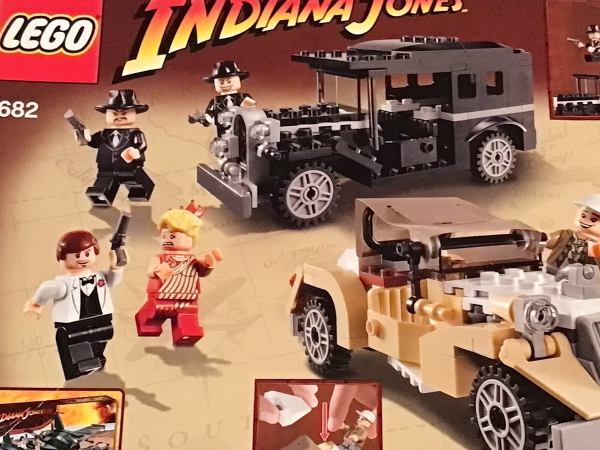 LEGO Indiana Jones 7682 : Shanghai Chase Retired Brand New Damaged