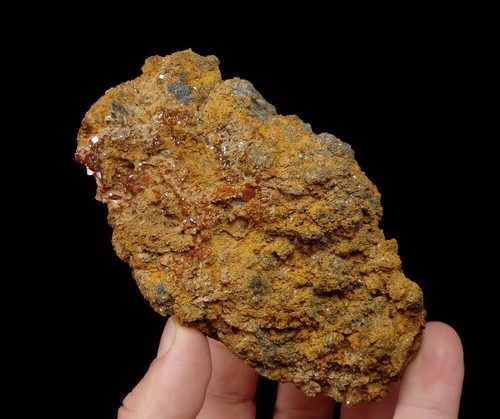 WULFENITE red crystals & big specimen !!! -- CHINA - Kuruktag Mountains /pk882 - Picture 7 of 14