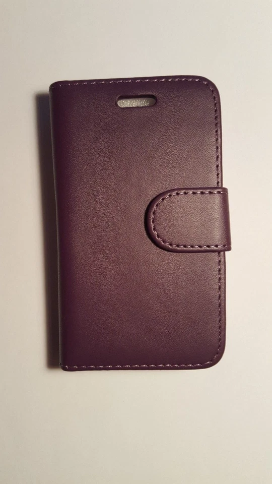 Funda tipo libro de cuero PU abatible para teléfono para Samsung Galaxy Young 2 (G130) Foto 4 de 4