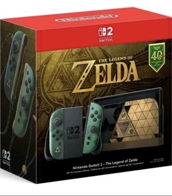 PRESALE — NINTENDO SWITCH 2 THE LEGEND OF ZELDA 40TH ANNIVERSARY