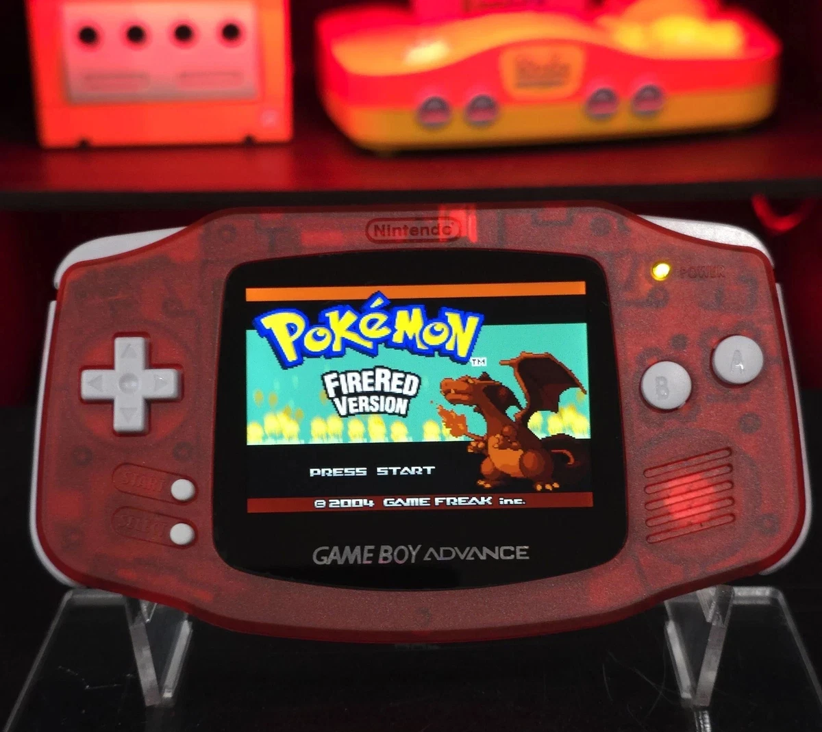 Nintendo Game Boy Advance NTSC-U/C Red Video Game Consoles for