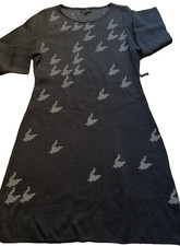 NWT NEW Nine West elegant sweater dress acrylic blend XL XLARGE washable