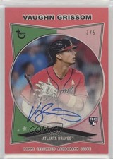 2023 Topps Brooklyn Collection Auto Red 3/5 Vaughn Grissom #AC-VGR Auto 7uo