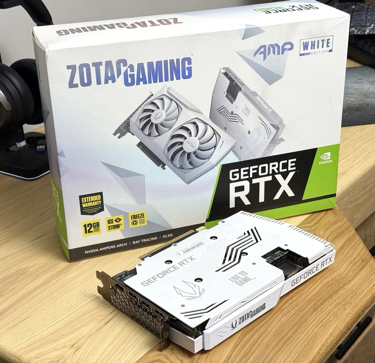 ZOTAC NVIDIA GeForce RTX 3060 12GB GDDR6 Computer Graphics Cards