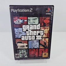 Grand Theft Auto III 3 Sony PlayStation 2 PS2 Video Game (READ)