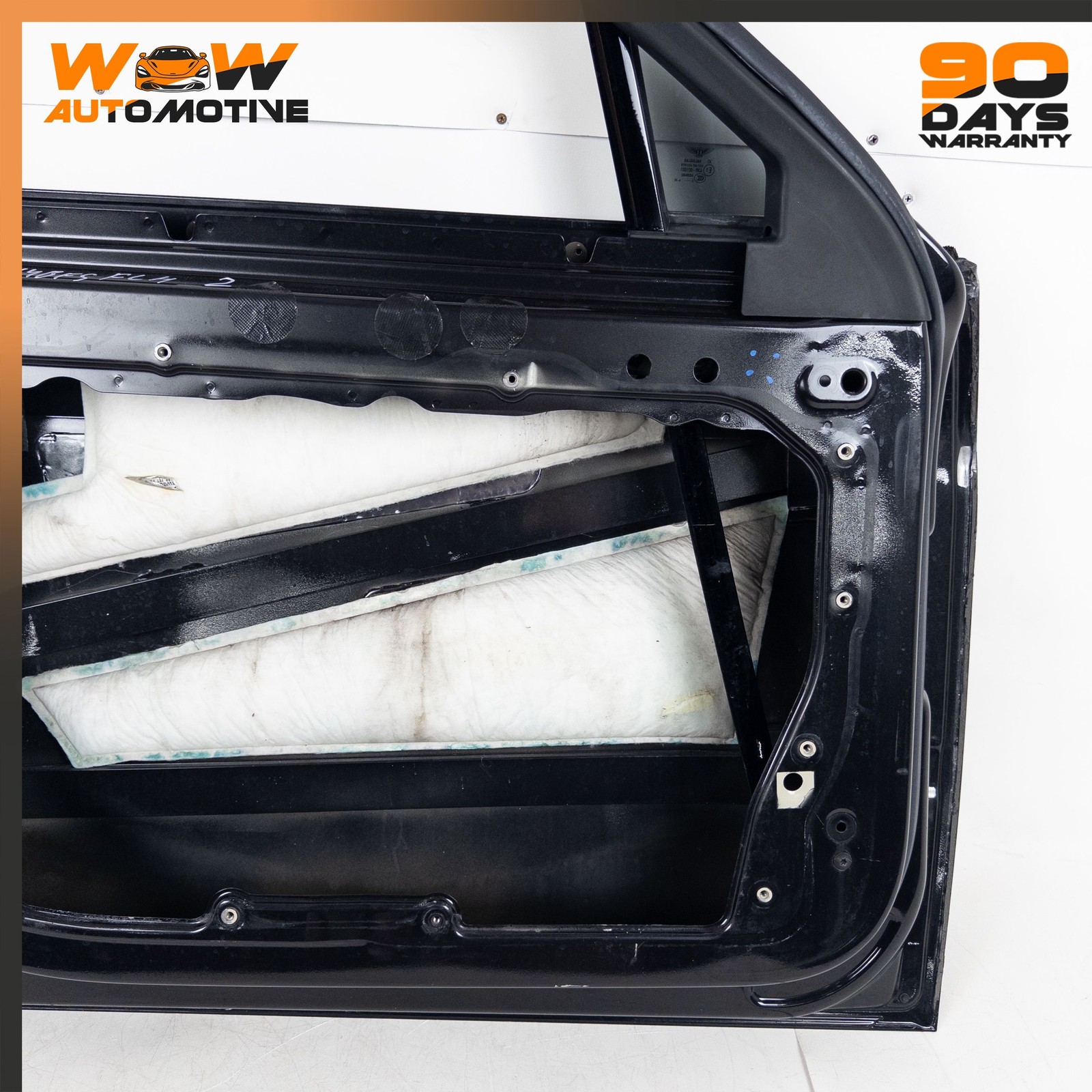 14-19 BENTLEY FLYING SPUR FRONT LEFT DRIVER SIDE DOOR SHELL PANEL BLACK OEM