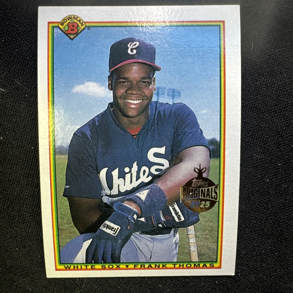 Bowman 1990 - #320 Frank Thomas (RC) 2025 Topps recompra original A71 Foto 4 de 4