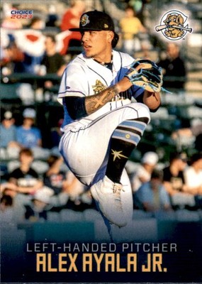 2023 Charleston RiverDogs Choice #1 Alex Ayala Jr. Panama - NM Baseball Card
