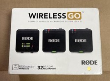 RODE WIRELESS GO GEN 3 COMPACT WIRELESS MICROPHONE SYSTEM- BRAND NEW.