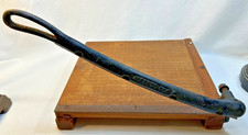 lngento Guillotine Paper Cutter No. 4 12" Hardwood  Cast Iron