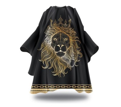 BlackIce Live Like a King Barber Cape #bve009LIO