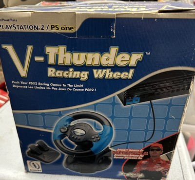 Playstation One V-Thunder Racing Wheel Controller Dale Earnhardt Jr