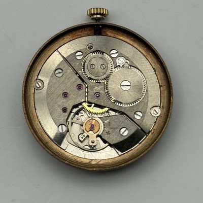 Peseux 7010 Watch Movement Running Everite Swiss Manual Wind Parts Repair 26mm