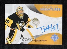 2020-21 Upper Deck Ultimate Collection Signatures Tristan Jarry #US-TJ Auto 0il7