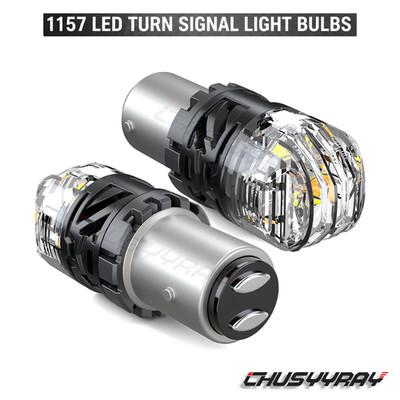 2x 2357 Switchback LED Turn Signal Light Bulb For Chevy GMC C/K1500 2500 Yukon