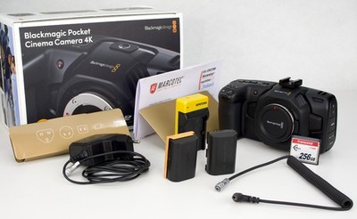 Blackmagic Pocket Cinema Camera 4K Set incl. 256GB CFast 2.0 Card