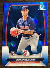 2023 Bowman Chrome Sapphire Edition - Brayan Rocchio #26 (RC) Guardians!