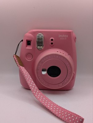 Fujifilm Instax Mini 9 Instant Film Camera Pink | Works | Flash | Selfie Mirror