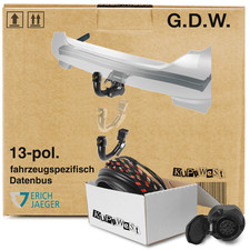 Für Mercedes GLC SUV 15- X253 G.D.W. Anhängerkupplung abnehmbar & 13pol E-Satz
