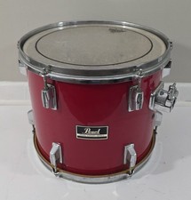 Pearl Export Series Tom Drum 14" L x 12" H Rosso con testina Remo