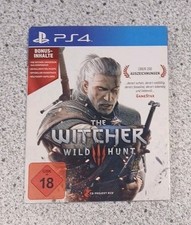 The Witcher 3 Wild Hunt PS4 Im Schuber Ink. S...