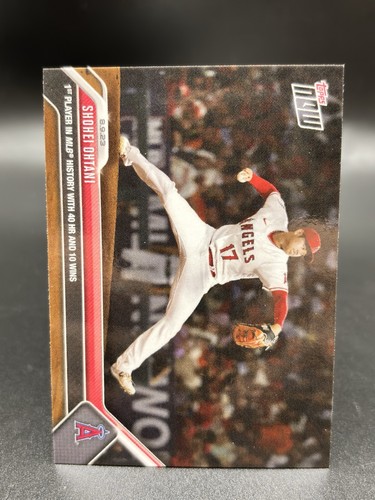 2023 Topps Now - 40 Hrs & 10 Wins SHOHEI OHTANI #683 Angels ~ Print Run: 13445