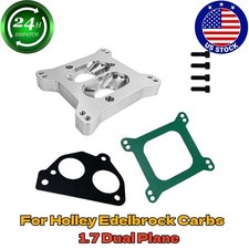 For Chevy Tbi Onto Holley Edelbrock 1.7 Dual 4 Barrel Intake Manifold Adapter