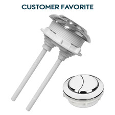58mm Toilet Tank Push Button Dual Flush Replacement Kit for American Standard