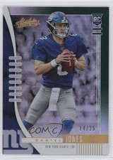 2019 Panini Absolute Rookie Green Spectrum 14/25 Daniel Jones #107 0nr3