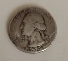 U.S. 1948 Silver Quarter Coin No Mint Mark - George Washington