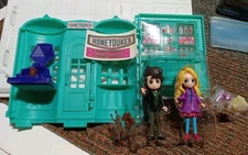 OUT OF BOX Magical Minis Harry Potter HONEYDUKES Sweet Shop Playset LUNA NEVILLE