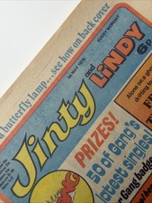 JINTY and LINDY COMIC - MAY 1st 1976 - Vintage Original 70s Girl's  Comic