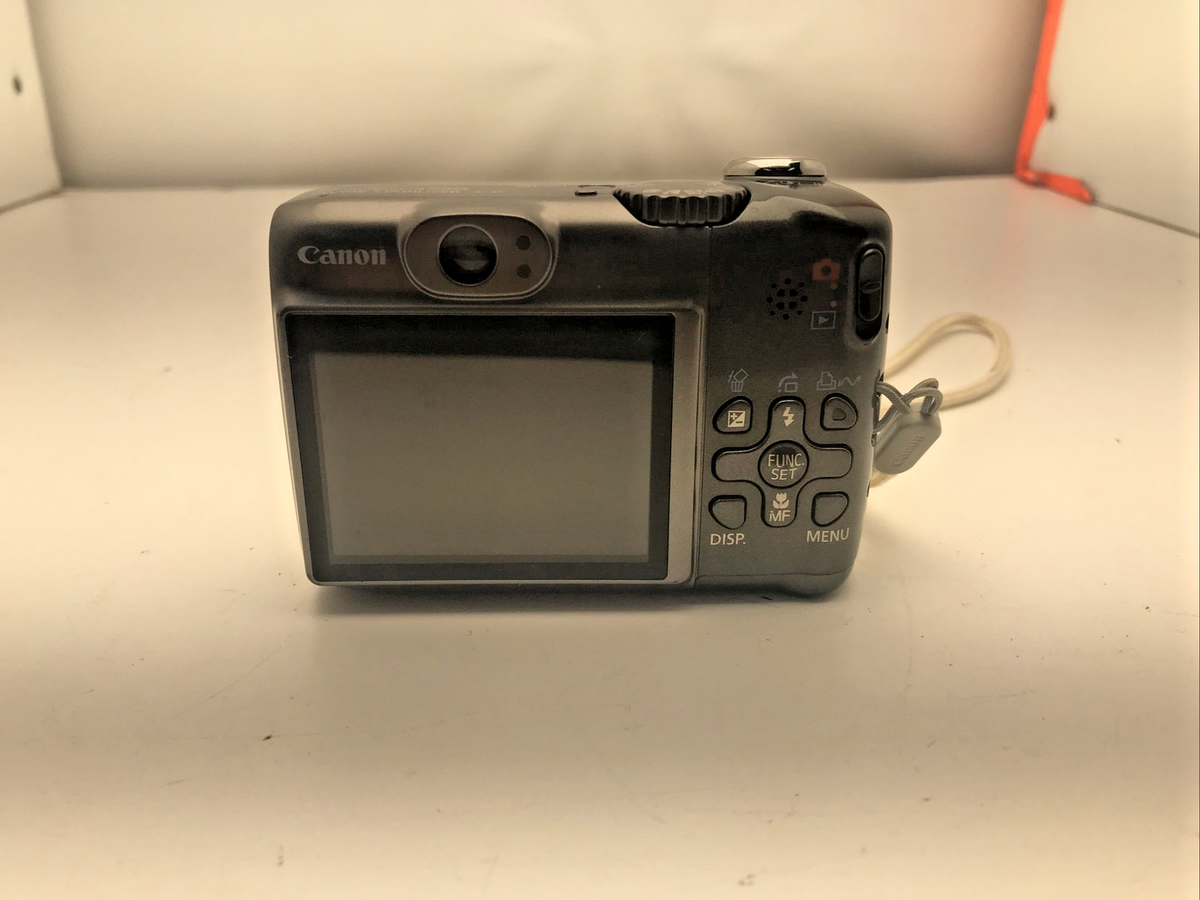 【動作確認済み訳あり】Canon PowerShot A590 IS Canon PowerShot A590 IS 8.0MP Digital Camera - Gray | eBay