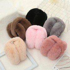 Fashion Portable Earmuffs Outdoor Cold Protection Women Men Faux Fur Ear-Muffs F
