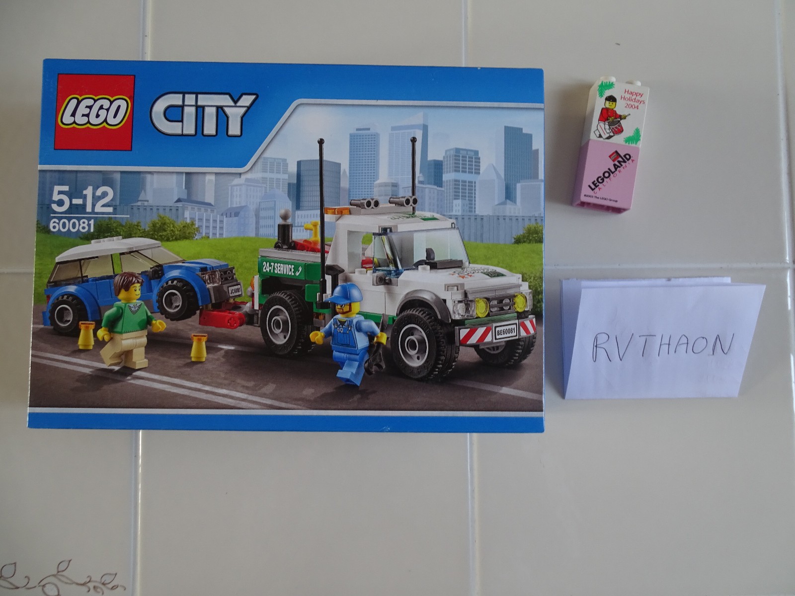 Lego City 60081 Camion de Dépannage Jouet de Construction